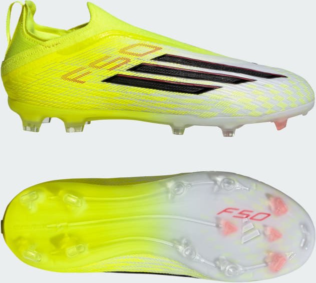 F50 ELITE Kids Fußballschuh, feste Böden, ohne Schnürung