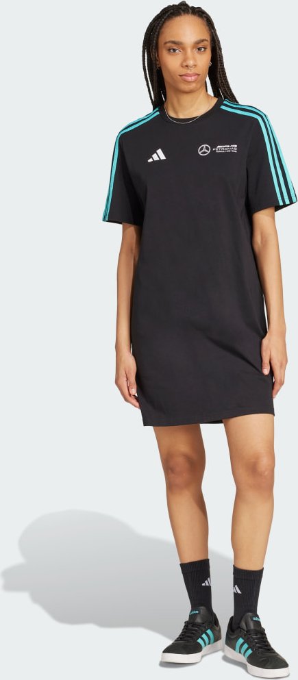 Thumbnail - Mercedes - AMG Petronas Formula One Team DNA T-Shirt-Kleid