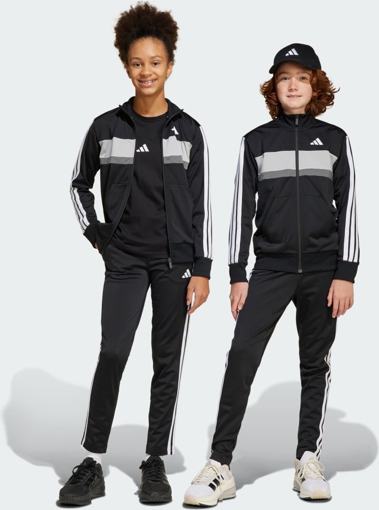 Seasonal Essentials Tiberio 3-Streifen Tricot Kids Trainingsanzug