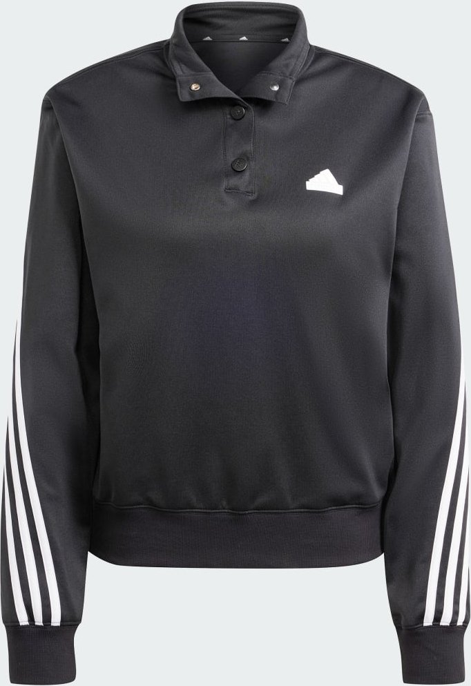 Thumbnail - Iconic Wrapping 3-Streifen Snap Track Top