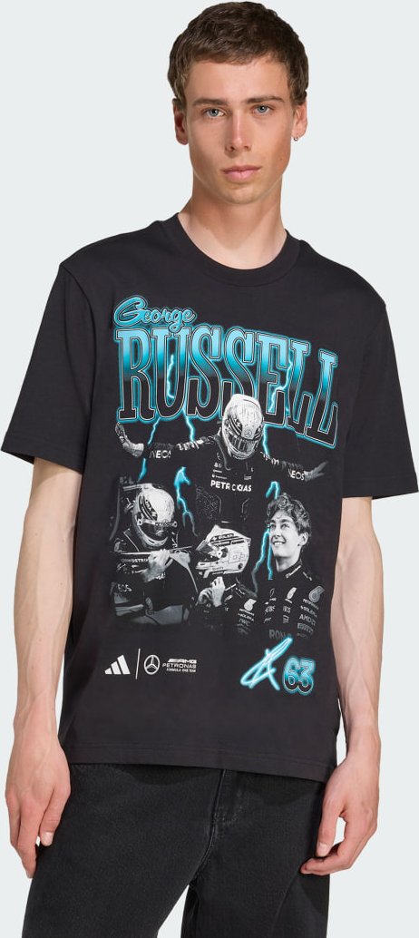 Thumbnail - Mercedes - AMG Petronas Formula One Team George Russell Graphic T-Shirt