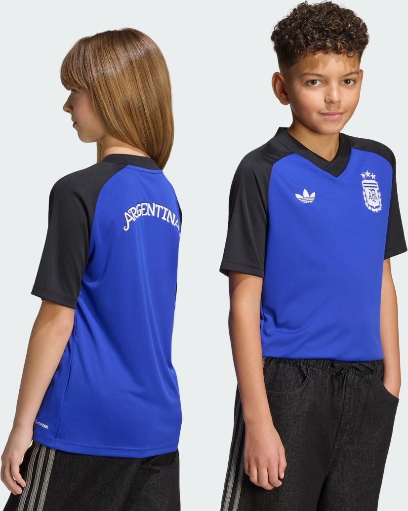 Argentinien 26 Kids Pre-Match Auswärtstrikot