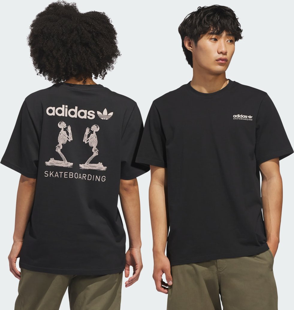 SKATEBOARDING SKELETONS T-SHIRT