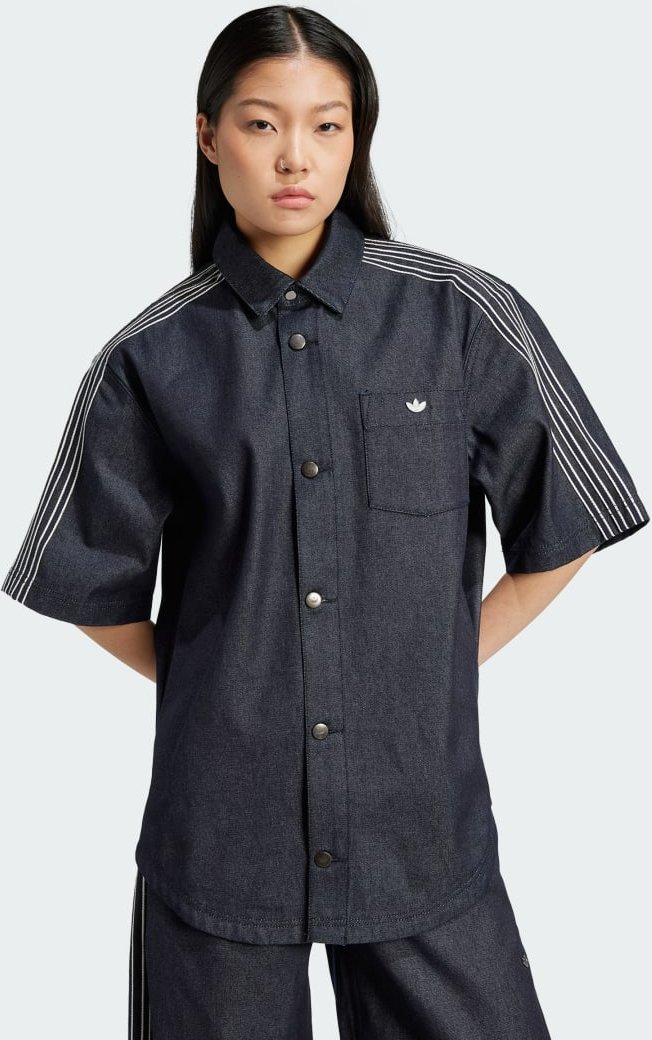 Denim Short Sleeve Shirt