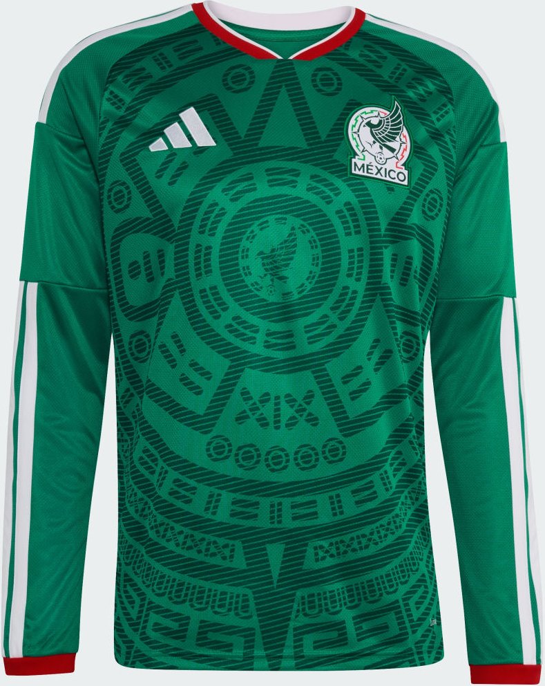 Mexiko 26 Langärmeliges Heimtrikot