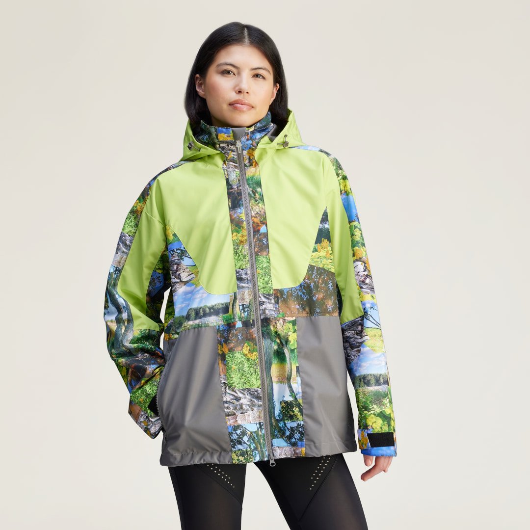 adidas by Stella McCartney TrueNature Earth Collage Rucksack Jacke