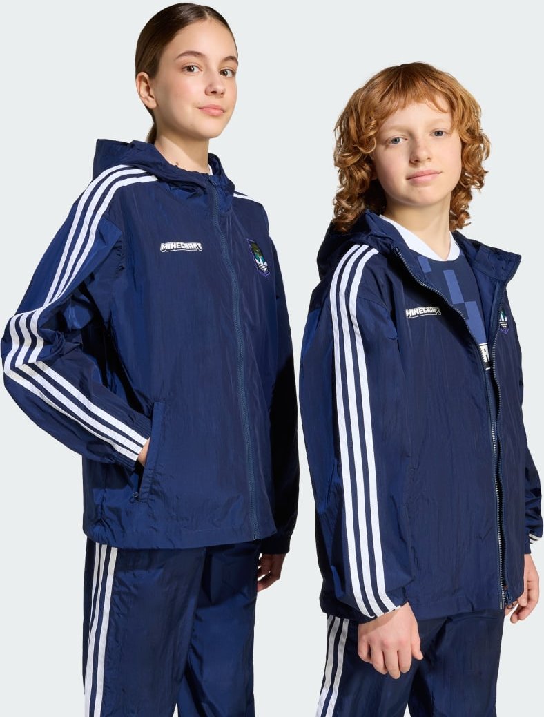 Thumbnail - adidas Originals X Minecraft Kids Windbreaker