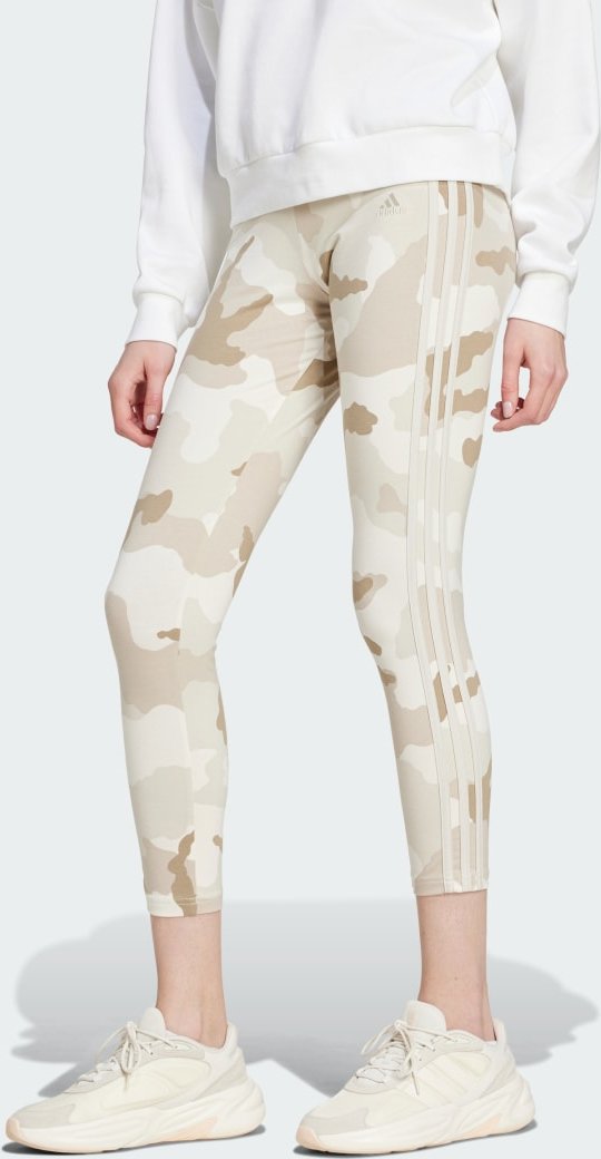 Essentials 3-Streifen Camo Print 7/8-Leggings