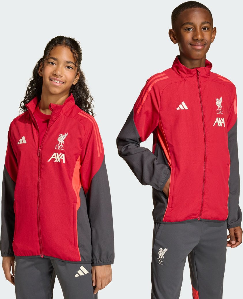 FC Liverpool Tiro 25 Competition Präsentationsjacke für Kinder