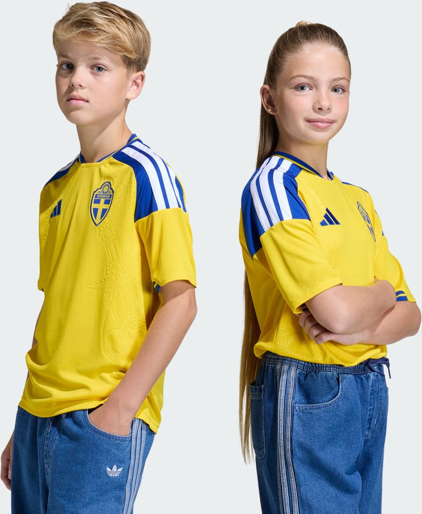 Schweden 26 Kids Heimtrikot