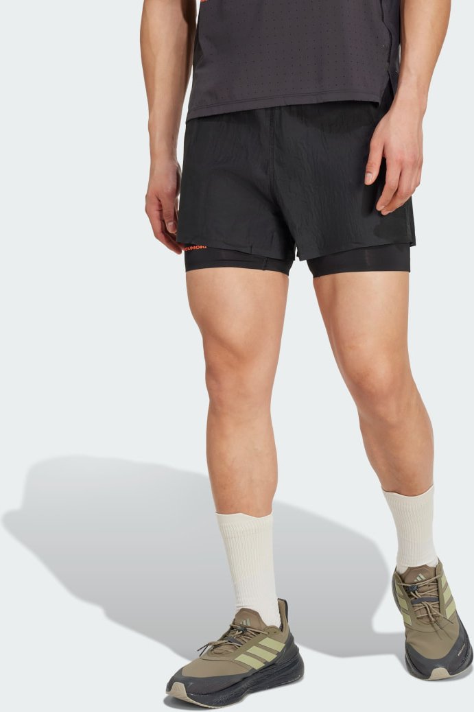 Adi365 H.Koumori Running 2in1 Shorts