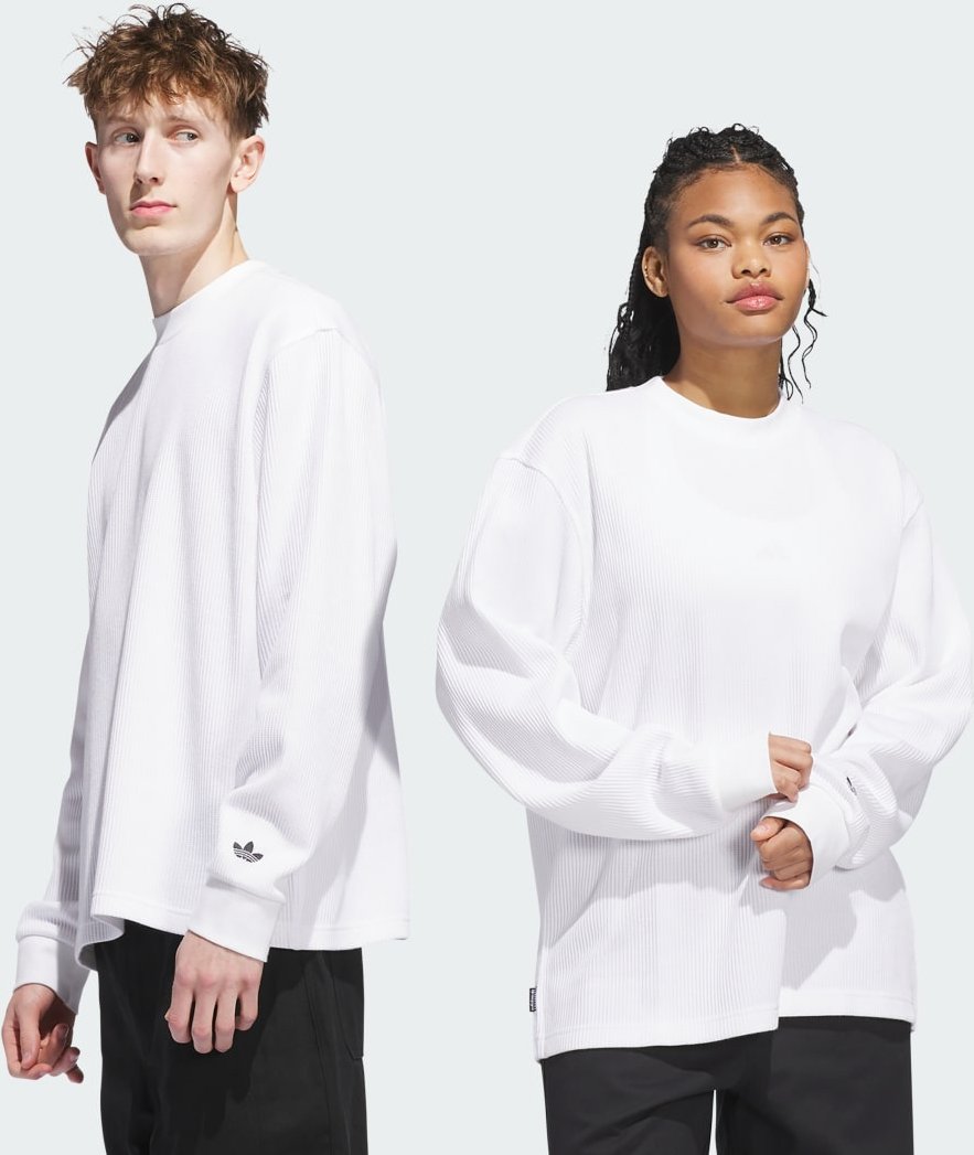 Thumbnail - Skateboarding Waffelstrick Longsleeve