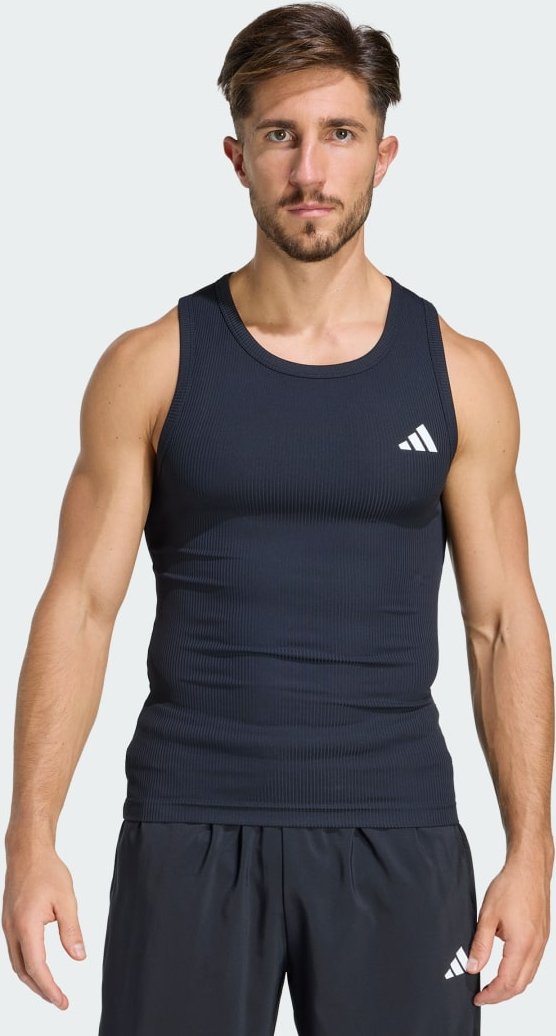 Thumbnail - POWER ESSENTIALS WORKOUT RIB TANKTOP