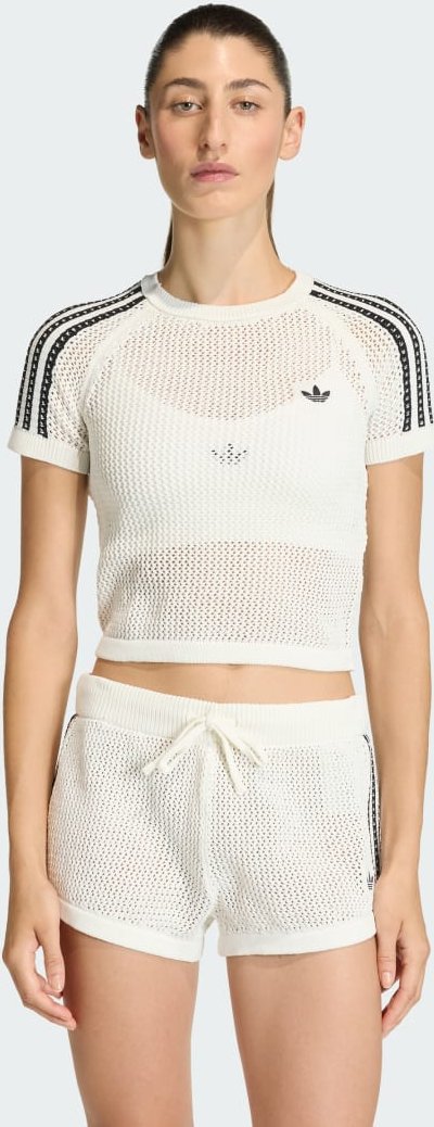 KNITTED CROCHET CALI T-SHIRT