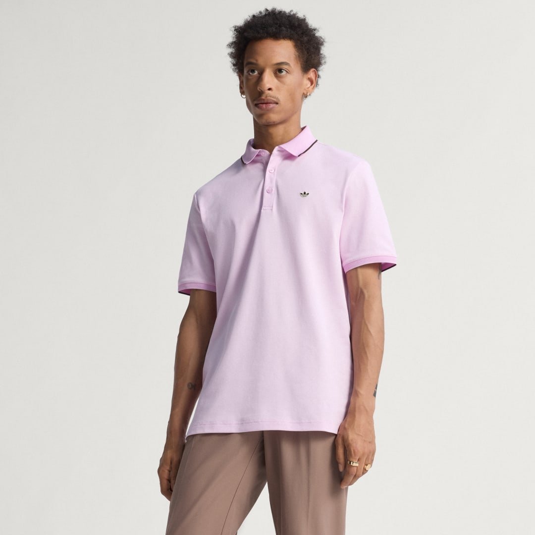 Originals Twistknit Trefoil Poloshirt