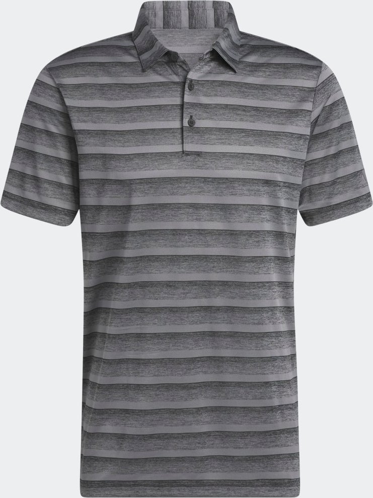 Two-Color Striped Poloshirt