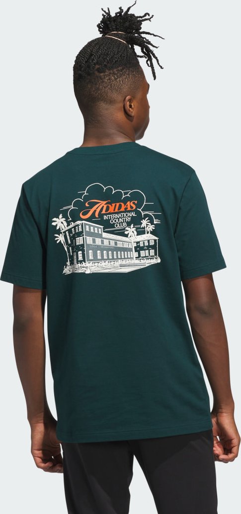 Country Club Scenic Grafik T-Shirt