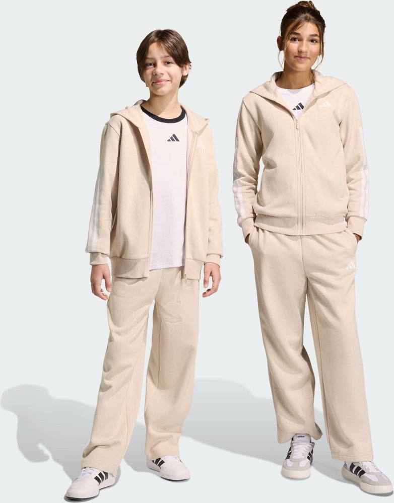 Fleece Trainingsanzug mit Kapuze Kinder