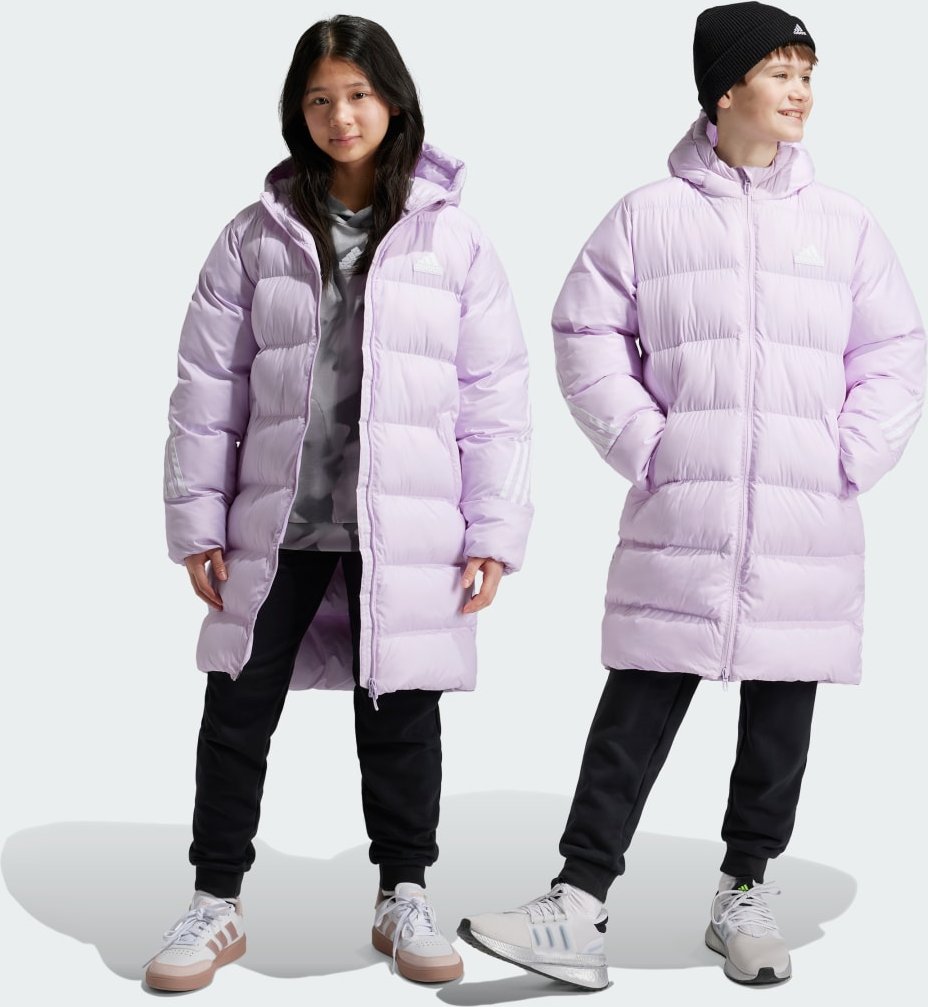 Future Icons Long Padded Kids Jacke