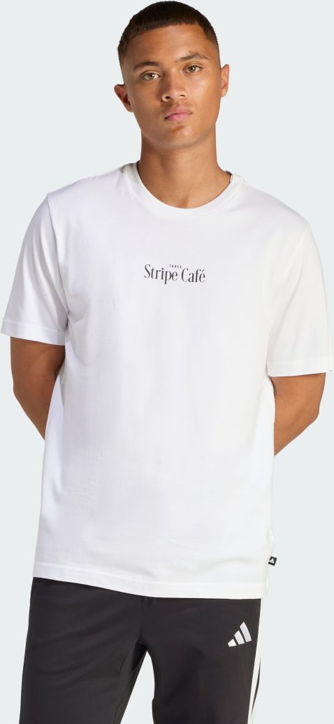 Thumbnail - COFFEE CAFE DONUT BOX GRAPHIC T-SHIRT