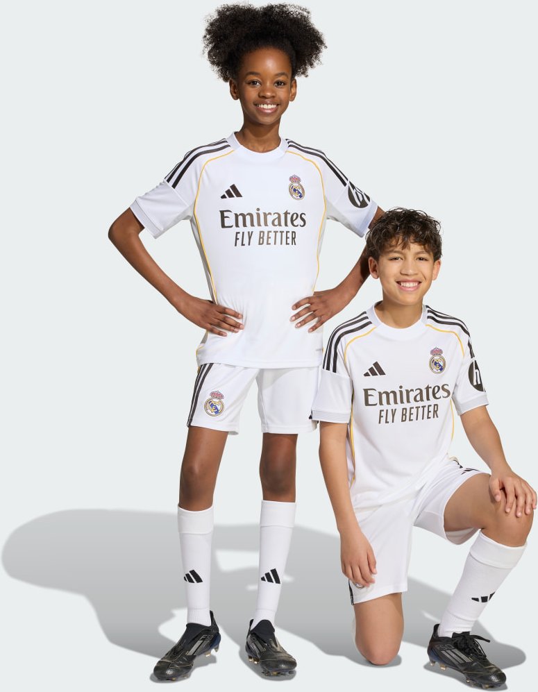 Thumbnail - Real Madrid 25/26 Kids Heimshorts