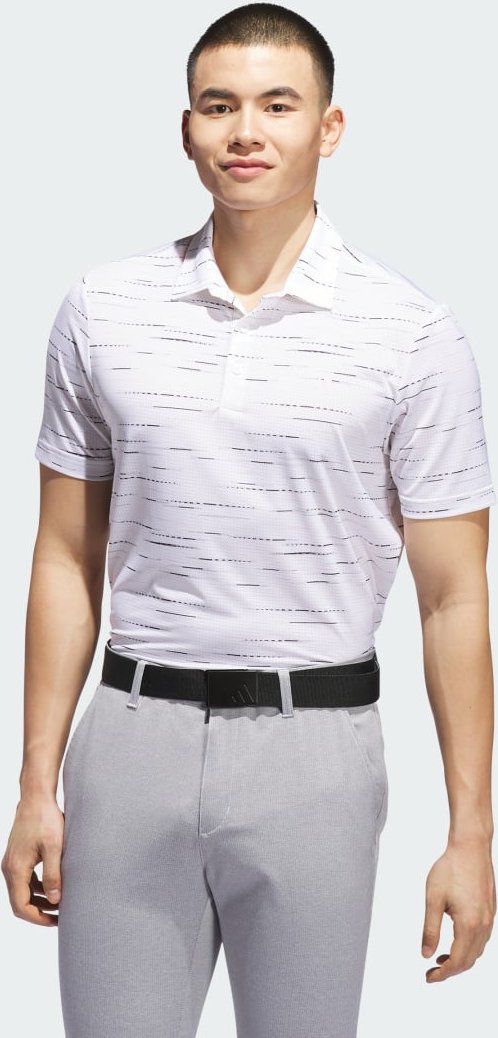 Ultimate365 Mesh Glimmer Print Polo Shirt