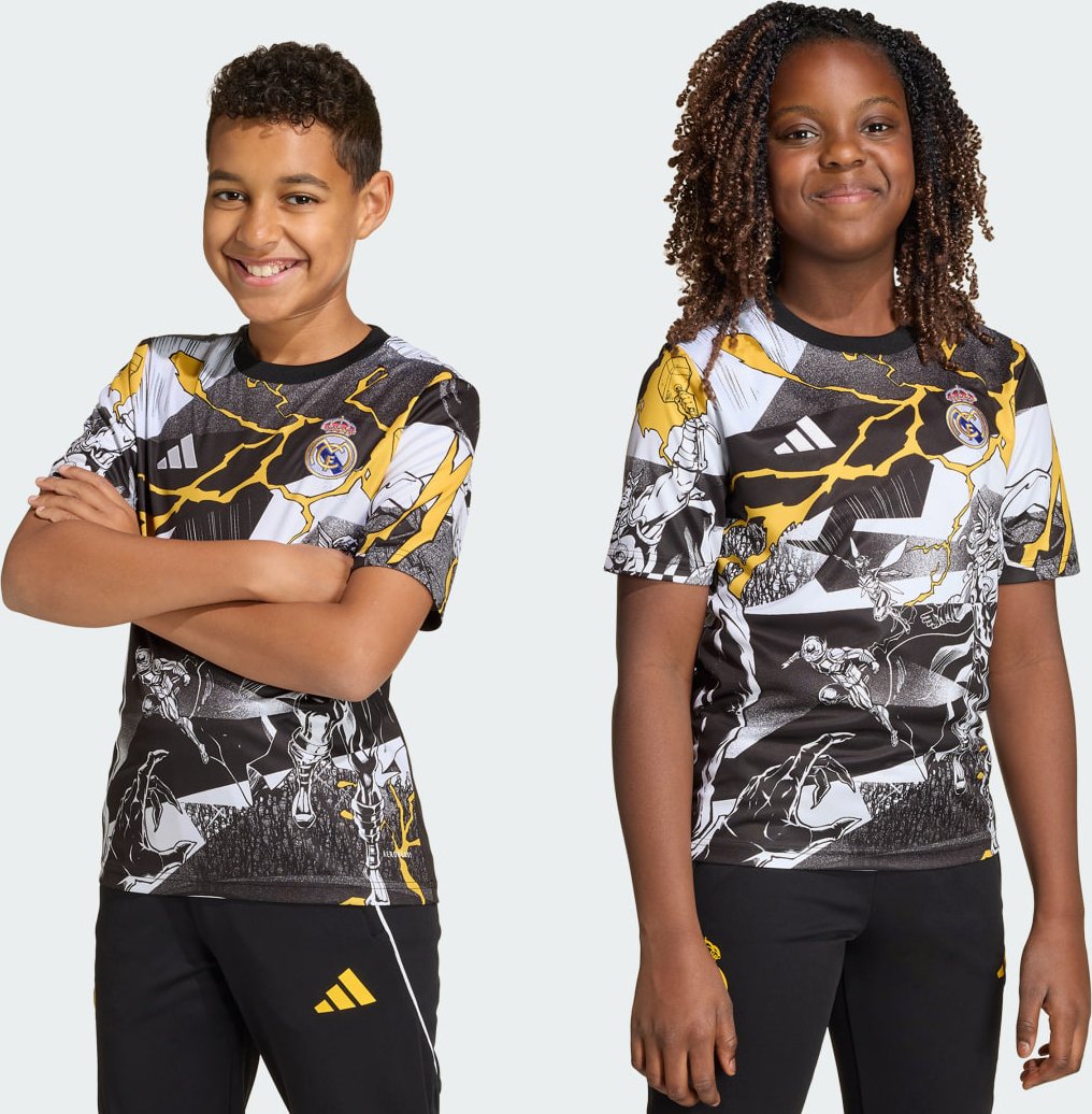adidas Real Madrid Avengers 25/26 Pre-Match Shirt für Kinder