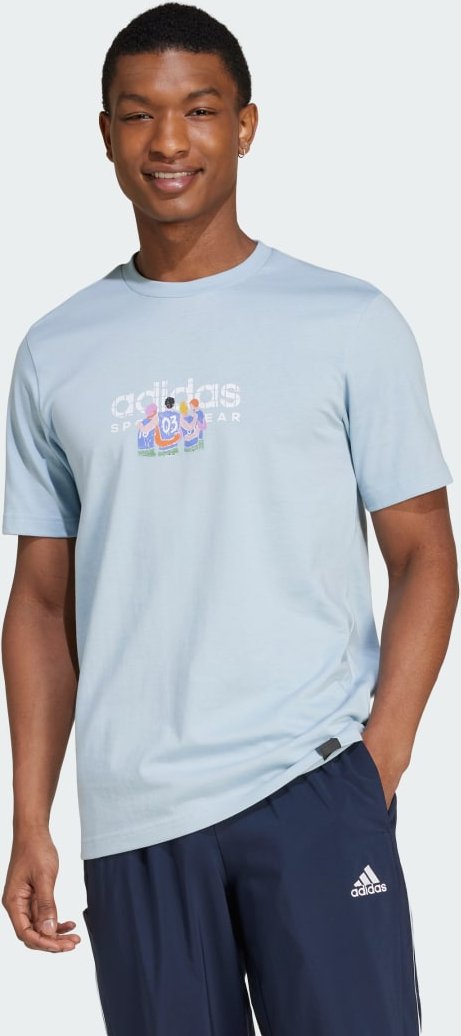 Codes Linear Graphic T-Shirt