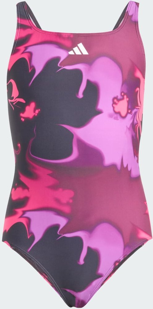 Thumbnail - Kinder Tie-Dye Badeanzug mit V-förmigem Rückendesign