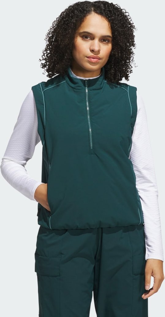 Beyond The Course Twistweave Loose Quarter-Zip Weste