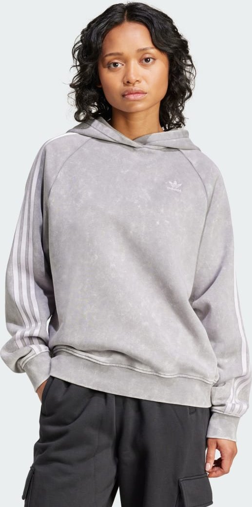 Washed-Out Boyfriend-Fit Hoodie