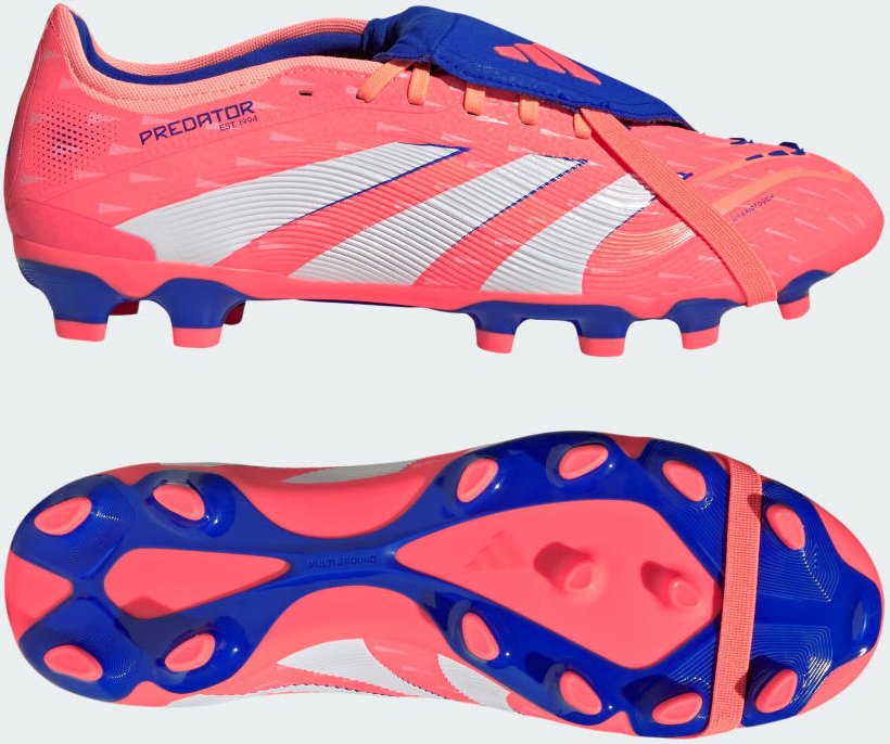 Predator Pro Fußballschuh, gemischte Böden, umschlagbare Zunge