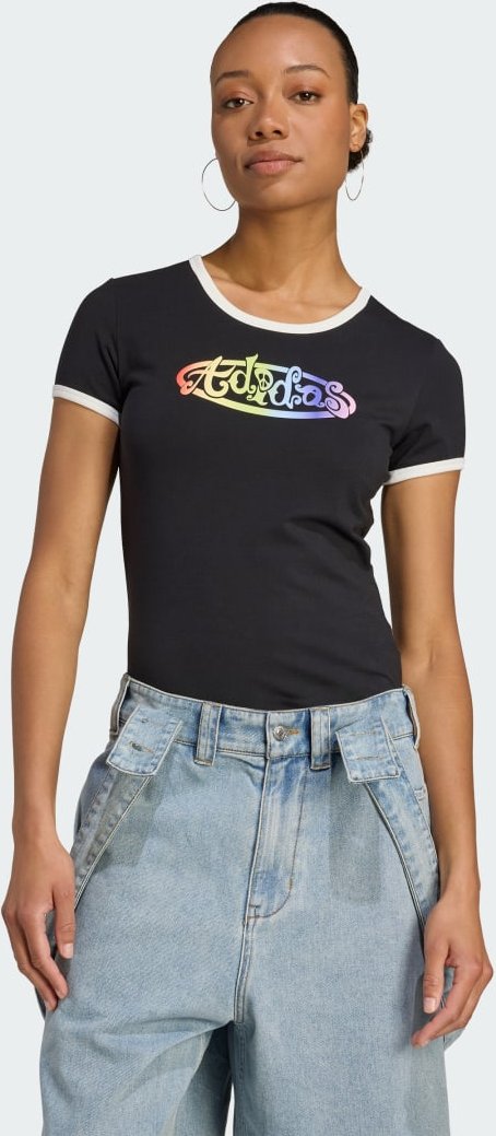 adidas x Jeremy Scott Grafik Slim T-Shirt