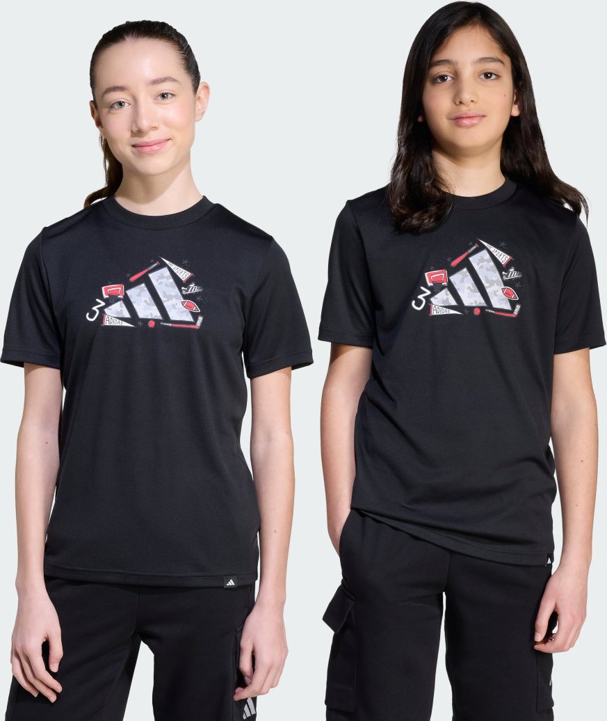 Thumbnail - CLIMACOOL T-Shirt mit Camouflage-Grafik für Kinder