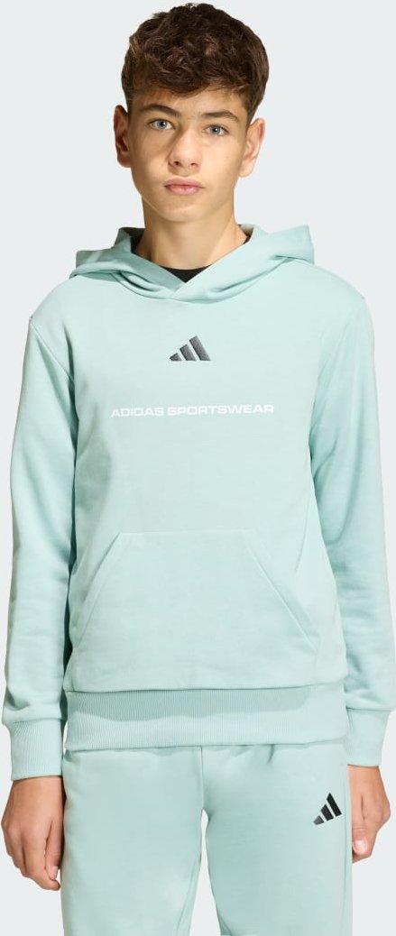 Thumbnail - adidas Slogan Fleece-Hoodie