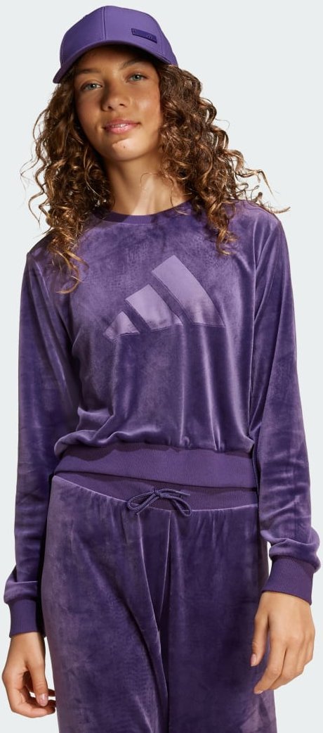 Girl Holiday Glam bauchfreies Sweatshirt