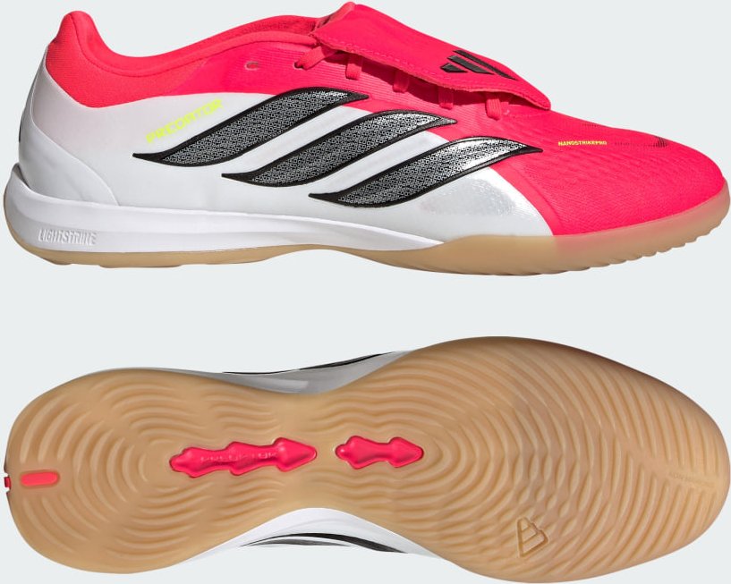 Predator Pro Fußballschuh, Hallenböden, umschlagbare Zunge