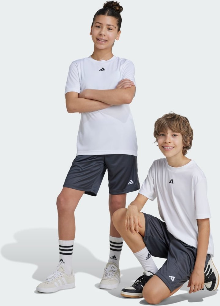 Thumbnail - Train Essentials Logo Regular Fit Kids Shorts