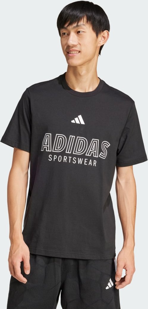 House of Tiro Linear Graphic T-Shirt