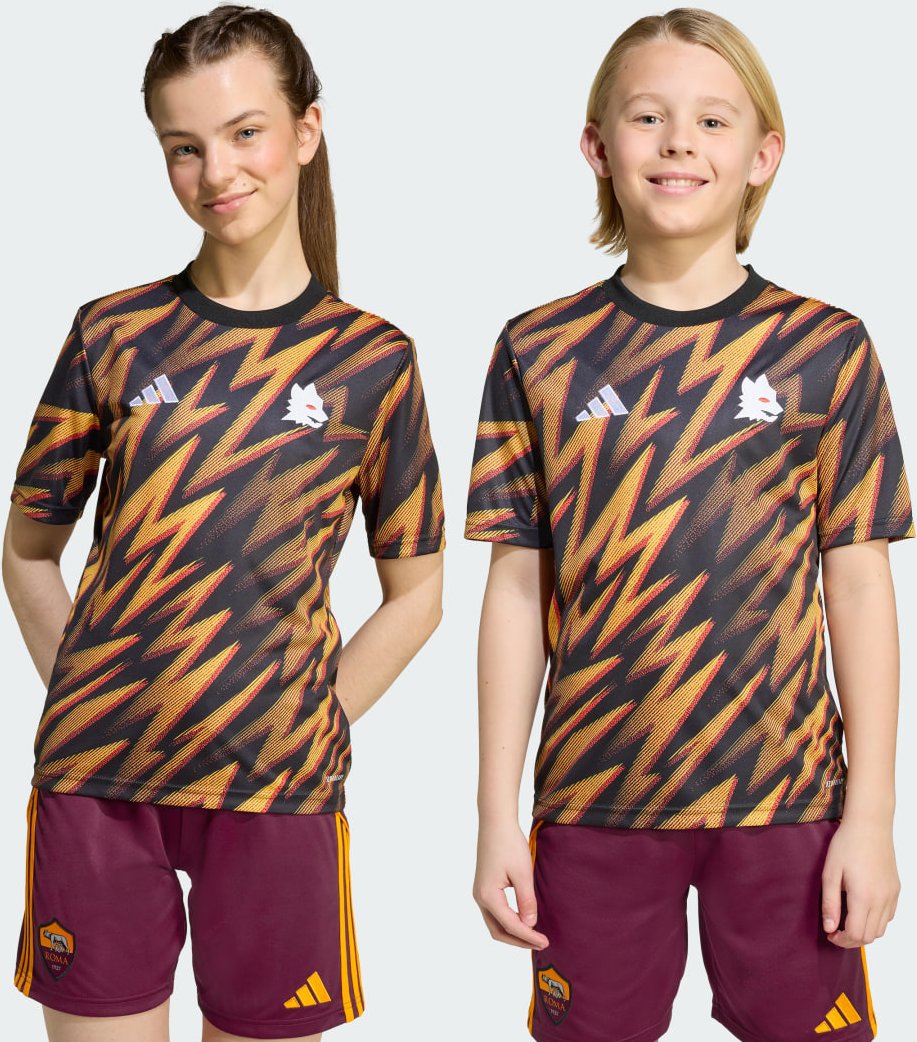 AS Rom 25/26 Kids Pre-Match Shirt