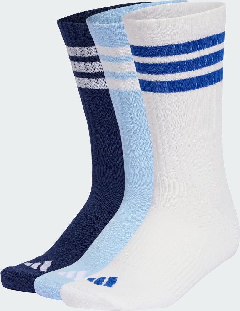 3-STREIFEN CUSHIONED SPORTSWEAR CREW SOCKEN 3ER-PACK