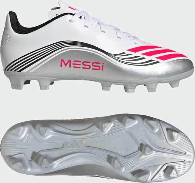 F50 Messi Club Fußballschuh Kunstrasen neuerer Generation, Hart- und Aschenplätze Kinder