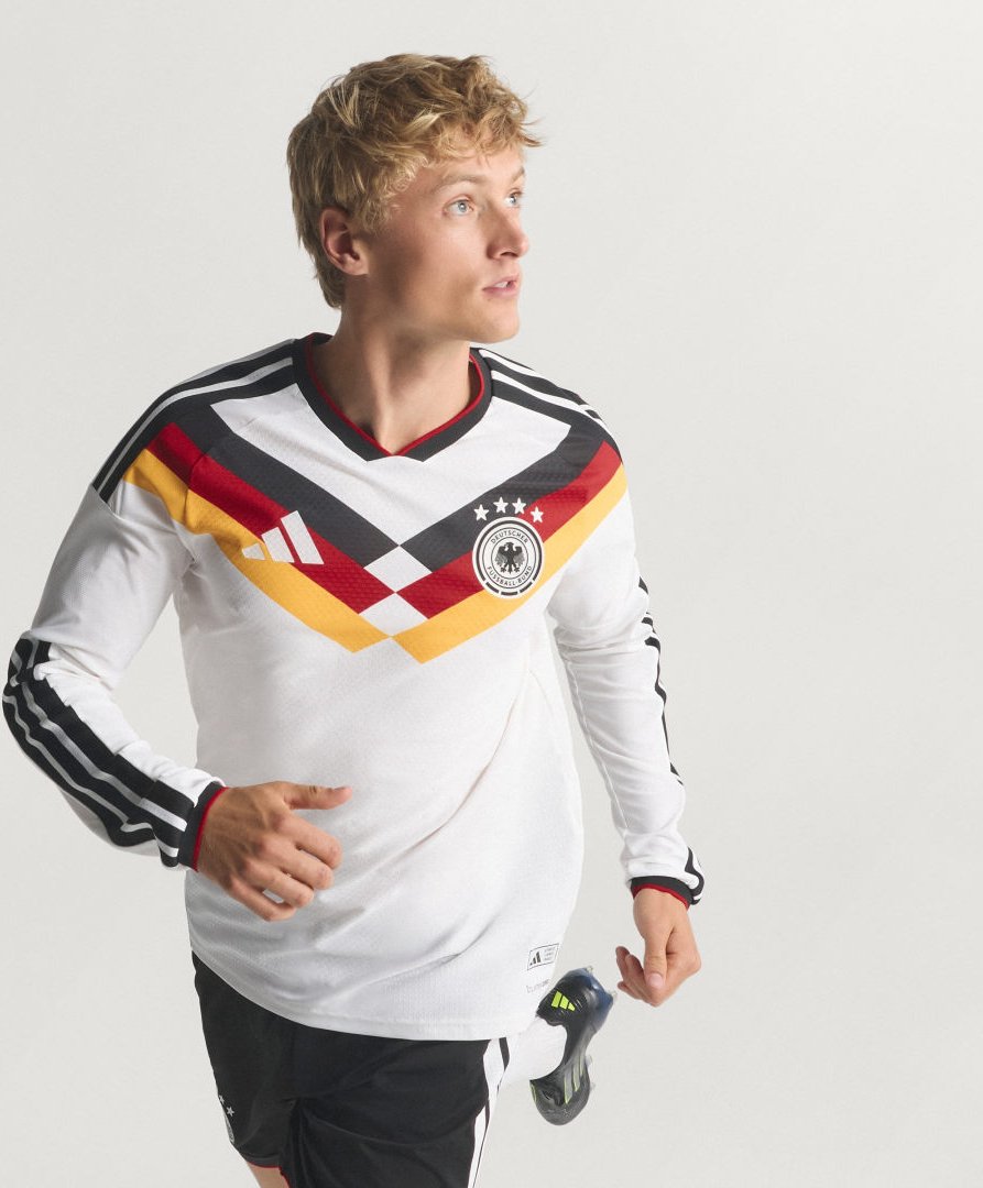Thumbnail - Deutschland 26 Authentic Heimtrikot, langärmlig