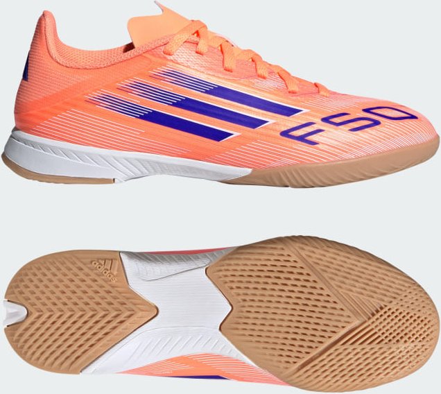 F50 League Kids Fußballschuhe, Hallenböden