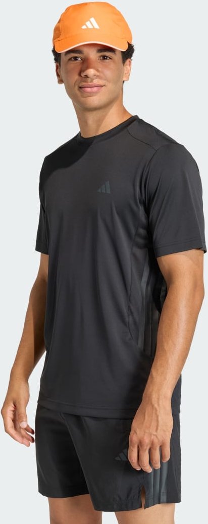 Thumbnail - TECH ESSENTIALS WORKOUT 3-STREIFEN T-SHIRT