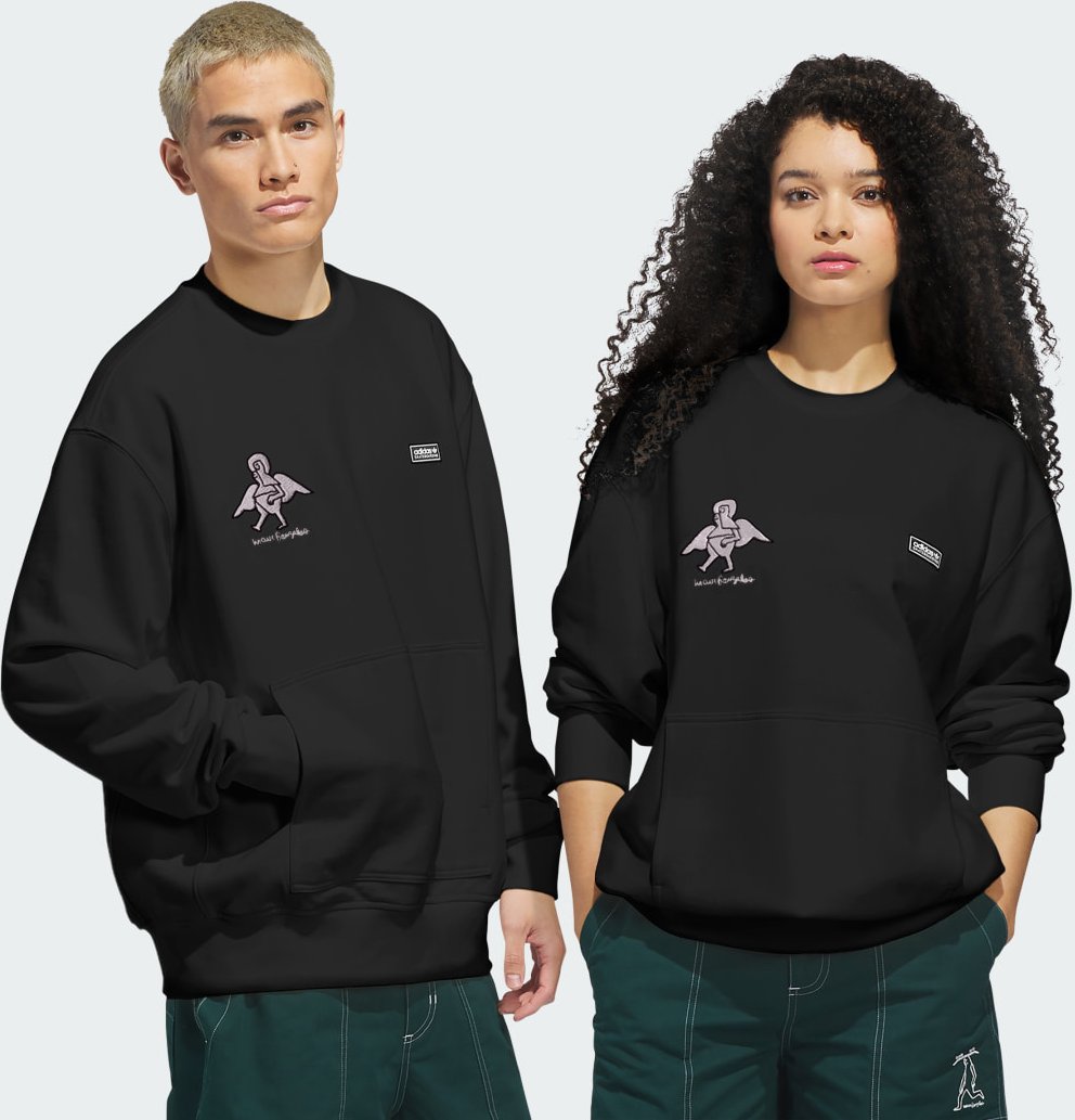 SKATEBOARDING x MARK GONZALES PULLOVER, Rundhalsausschnitt