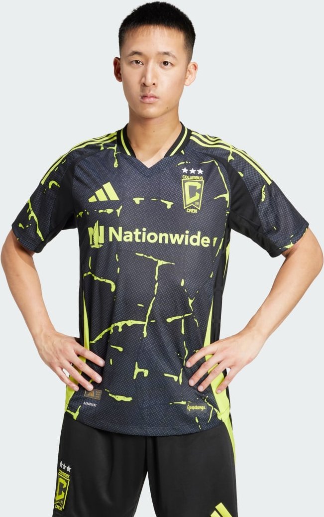 Thumbnail - Columbus Crew 25/26 Auswärtstrikot Authentic