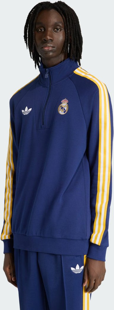 Real Madrid Originals Half Zip Oberteil