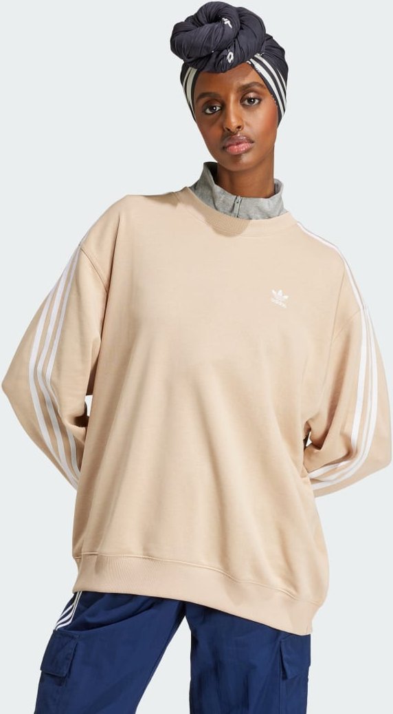 3-Streifen Oversized Sweatshirt