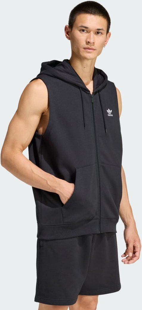 TREFOIL ESSENTIALS HOODIE OHNE ÄRMEL